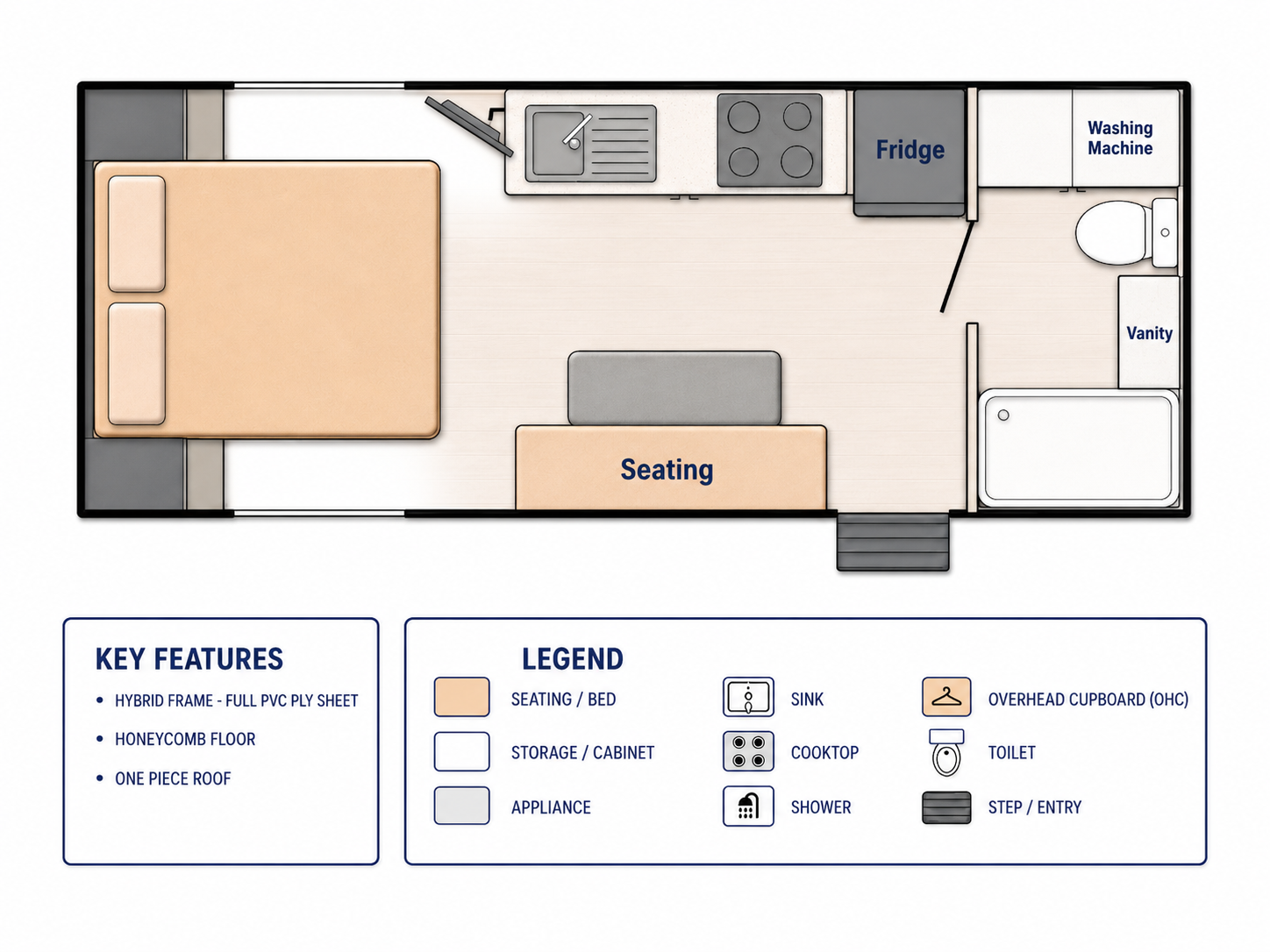 Sahara X-Master — 17'6 floor plan