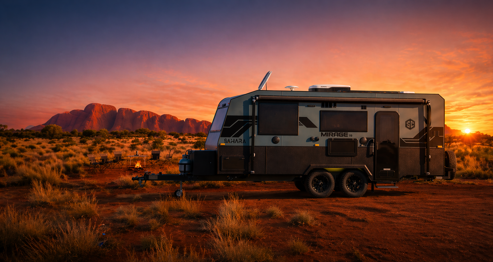 Sahara Mirage — On-Road